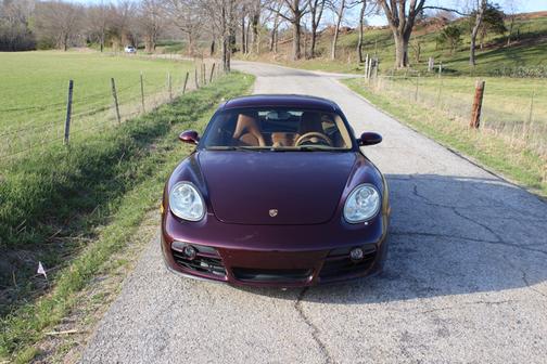 Red 2007 Porsche Cayman Cayman