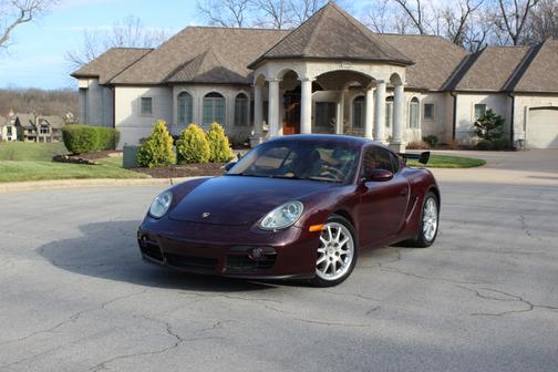 Red 2007 Porsche Cayman Cayman