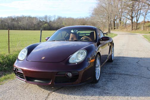 Red 2007 Porsche Cayman Cayman