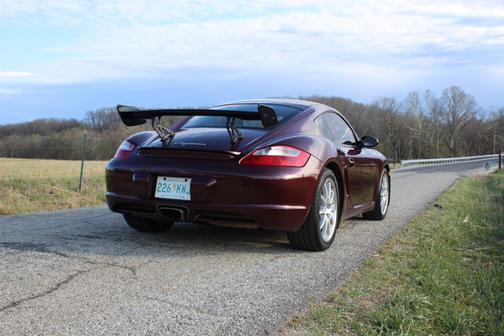 Red 2007 Porsche Cayman Cayman