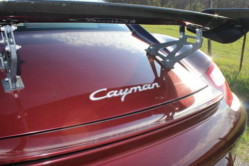Red 2007 Porsche Cayman Cayman