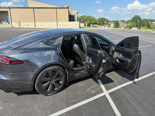 Gray 2025 Tesla Model S AWD