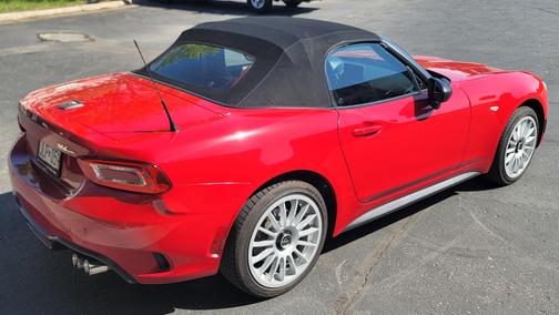 Red 2017 FIAT 124 Spider Abarth