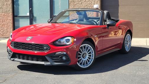 Red 2017 FIAT 124 Spider Abarth