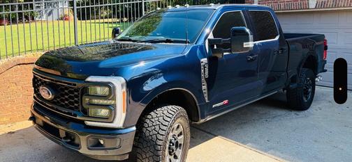 Blue 2023 Ford F-250 Lariat