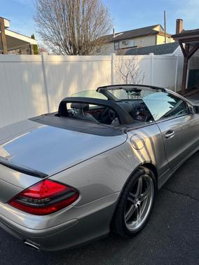 Beige 2004 Mercedes-Benz SL-Class SL500 Roadster