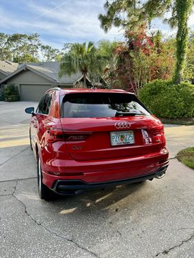 Red 2021 Audi Q3 45 S line Premium