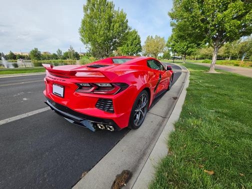 Red 2020 Chevrolet Corvette Stingray w/3LT