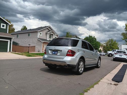 Silver 2007 Mercedes-Benz M-Class ML320 CDI 4MATIC