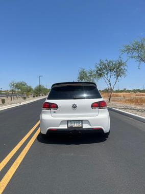 White 2013 Volkswagen Golf R 2-Door