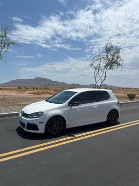 White 2013 Volkswagen Golf R 2-Door