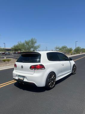 White 2013 Volkswagen Golf R 2-Door