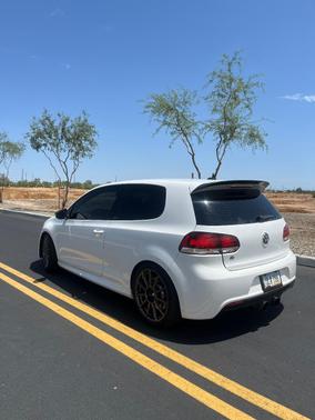 White 2013 Volkswagen Golf R 2-Door