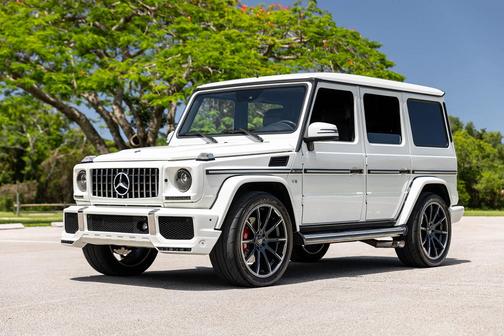 White 2011 Mercedes-Benz G-Class G 55 AMG 4MATIC