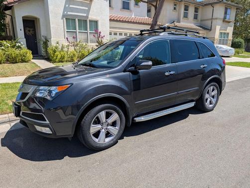 Gray 2013 Acura MDX 3.7L Technology