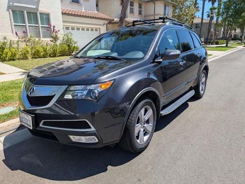 Gray 2013 Acura MDX 3.7L Technology