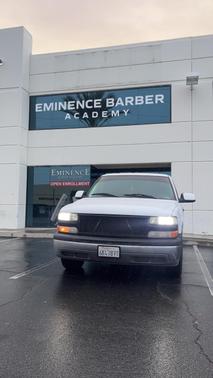 White 2001 Chevrolet Silverado 1500 LS Extended Cab