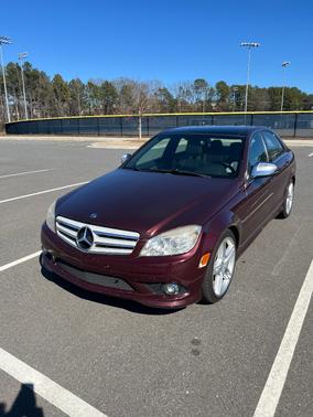Red 2008 Mercedes-Benz C-Class C 300 Sport
