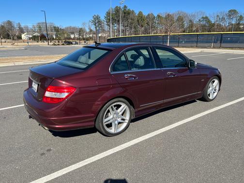 Red 2008 Mercedes-Benz C-Class C 300 Sport