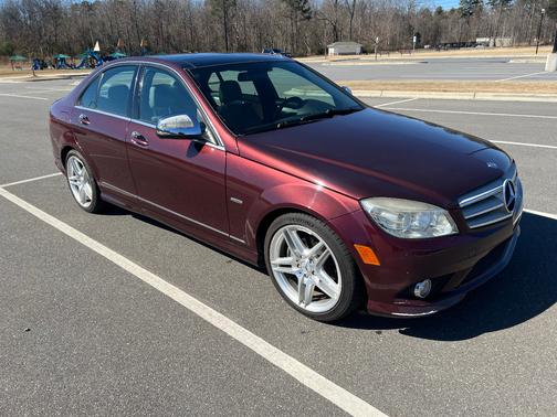 Red 2008 Mercedes-Benz C-Class C 300 Sport