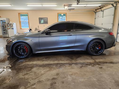 Gray 2017 Mercedes-Benz AMG C 63 S