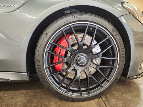 Gray 2017 Mercedes-Benz AMG C 63 S