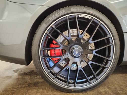 Gray 2017 Mercedes-Benz AMG C 63 S
