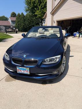 Blue 2013 BMW 328 i