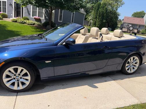 Blue 2013 BMW 328 i