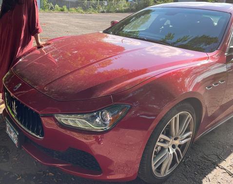 Red 2014 Maserati Ghibli S Q4