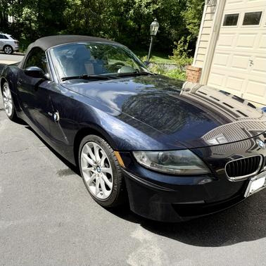Blue 2006 BMW Z4 3.0i Roadster