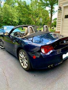 Blue 2006 BMW Z4 3.0i Roadster