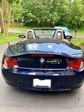 Blue 2006 BMW Z4 3.0i Roadster