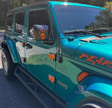 Green 2019 Jeep Wrangler Unlimited Sahara