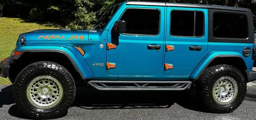Green 2019 Jeep Wrangler Unlimited Sahara