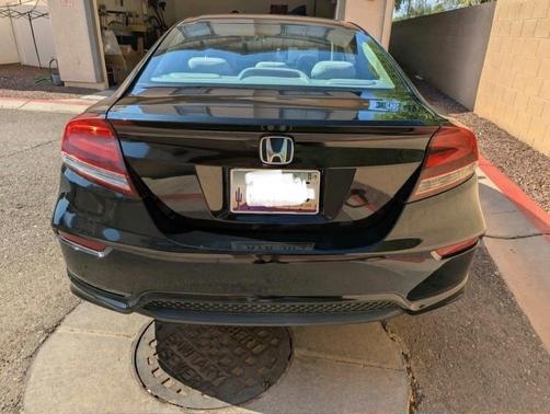Black 2014 Honda Civic LX