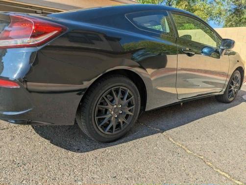 Black 2014 Honda Civic LX