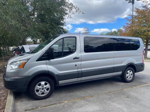 Silver 2018 Ford Transit-350 XLT