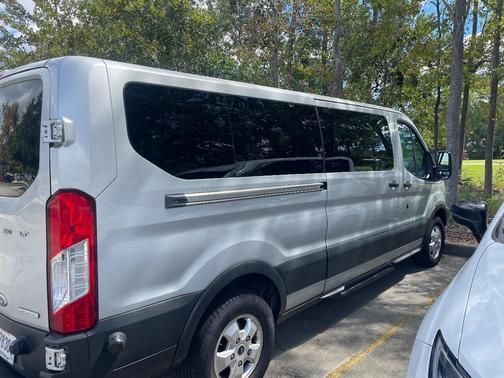 Silver 2018 Ford Transit-350 XLT