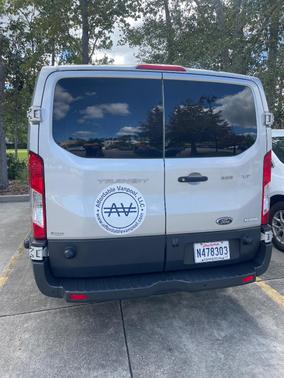 Silver 2018 Ford Transit-350 XLT