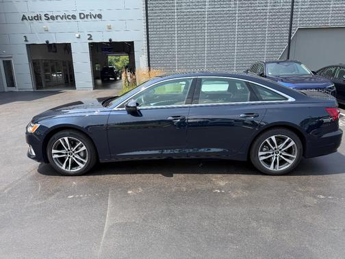 Blue 2023 Audi A6 45 Premium Plus