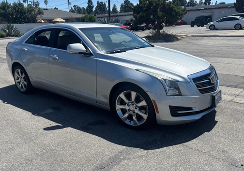 Silver 2015 Cadillac ATS 2.5L Luxury