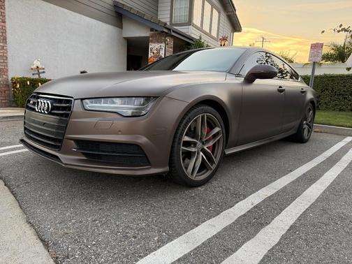 Gray 2017 Audi S7 4.0T Premium Plus