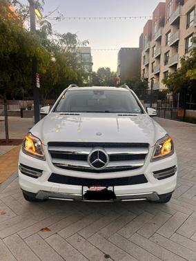 White 2015 Mercedes-Benz GL-Class GL 450 4MATIC