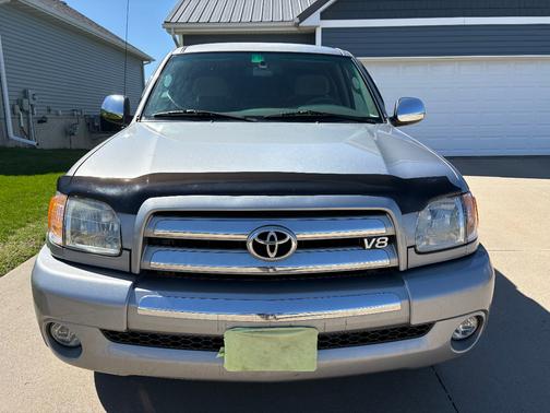 Silver 2003 Toyota Tundra SR5 Access Cab