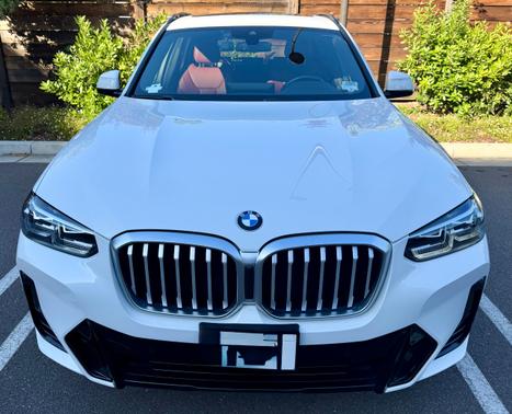 White 2022 BMW X3 xDrive30i