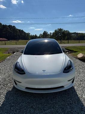 White 2022 Tesla Model 3 Performance
