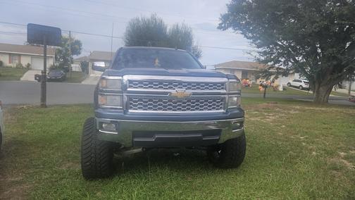 Blue 2014 Chevrolet Silverado 1500 2LT