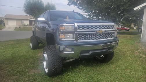 Blue 2014 Chevrolet Silverado 1500 2LT
