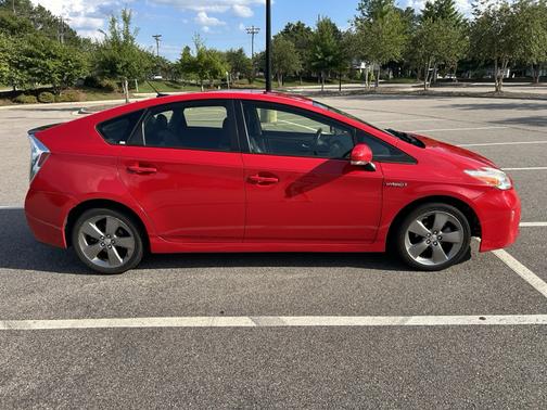 Red 2015 Toyota Prius Persona Series Special Edition